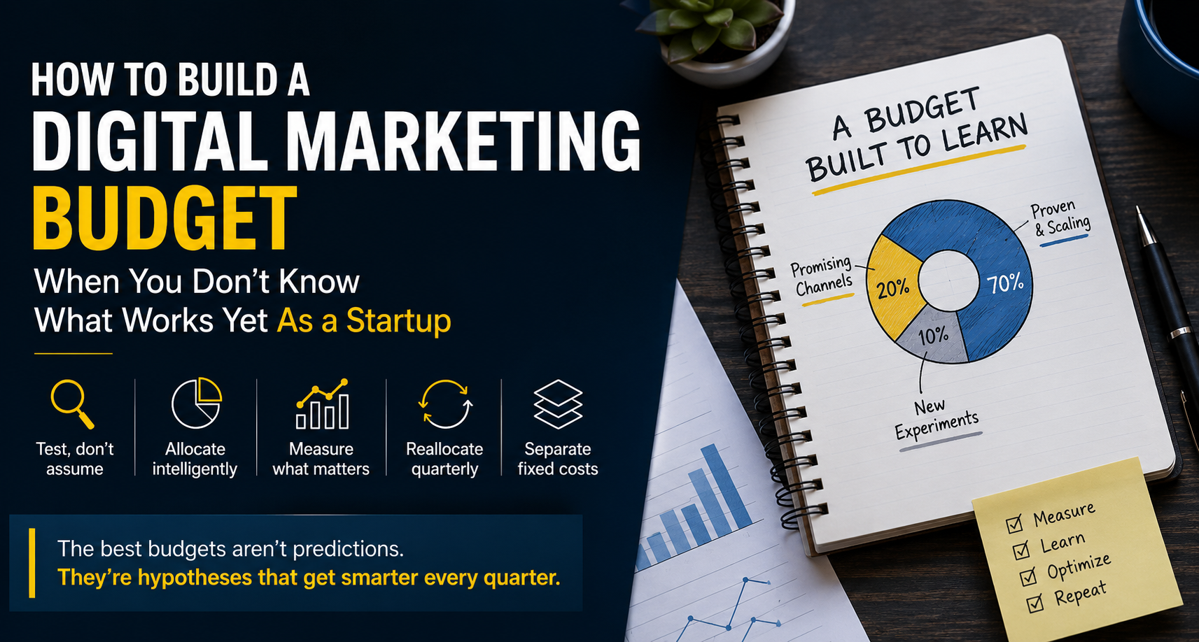 digital marketing budget for startups