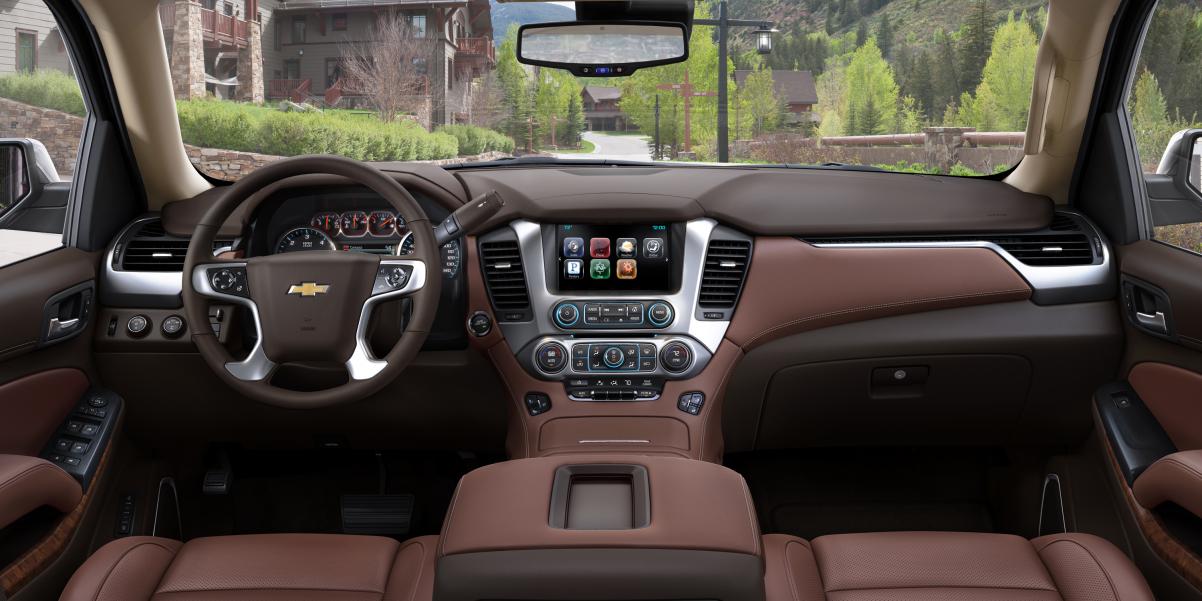 2015 Chevy Suburban equipped with OnStar Chevy Suburban Console