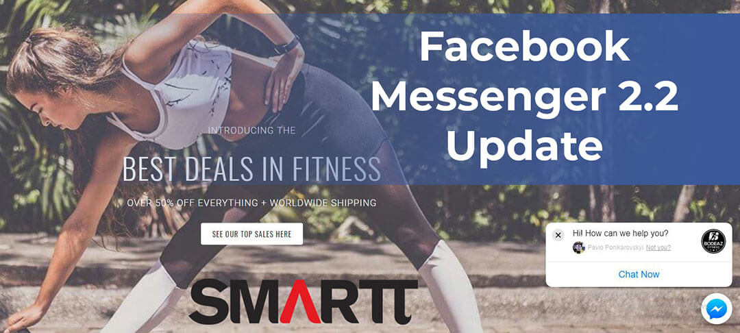 Blog Post Cover Facebook Messenger Update 2.2. Cover Blog Post